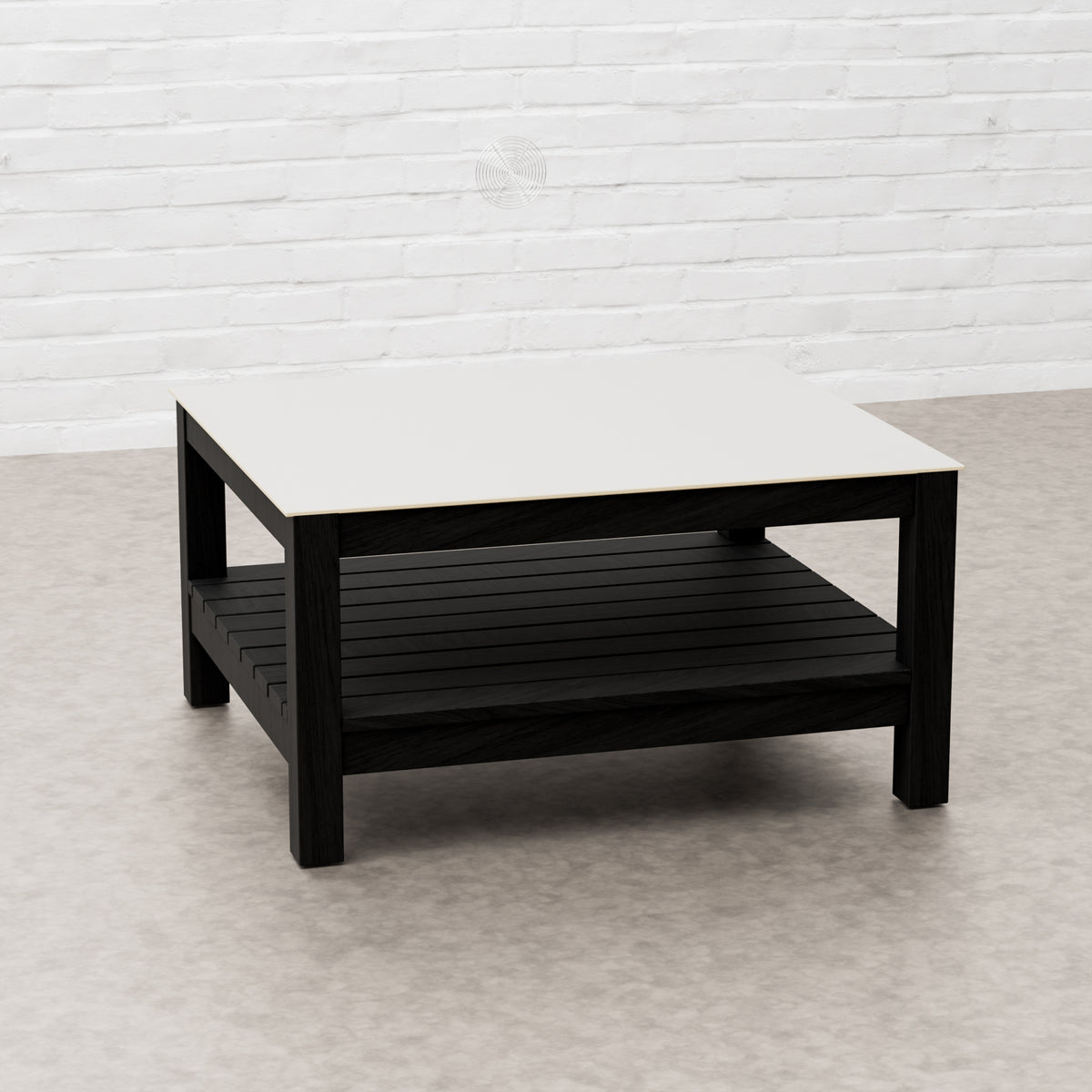 Teak Carbon Line Cabinet Table with Kamado Egg 27" (70cm)