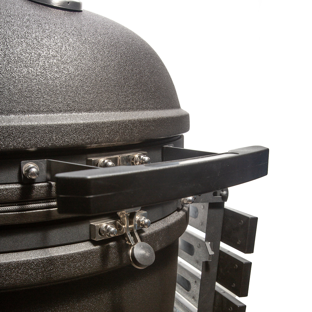 Teak Carbon Line Cabinet Table with Kamado Egg 27" (70cm)